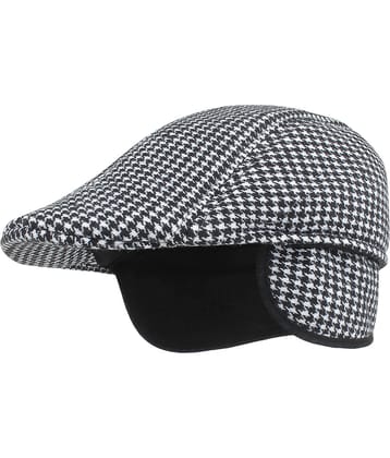 Zacharias - Gray Woollen Men's Cap ( Pack of 1 )