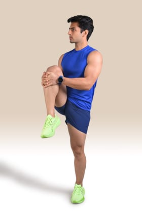 Men's Solid Breathable Tank Top - Blue-S