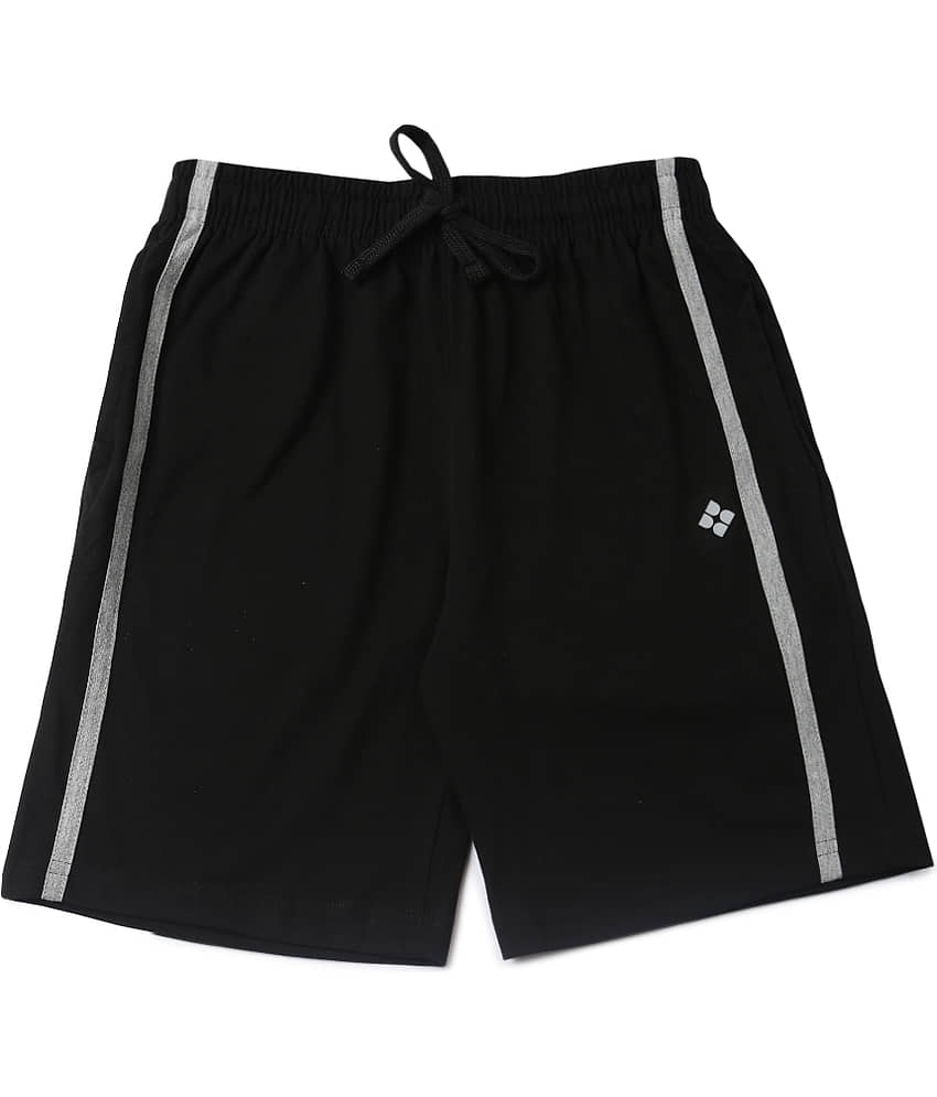 Dollar Pack of 1 Cotton Blend Shorts For Boys ( Black )