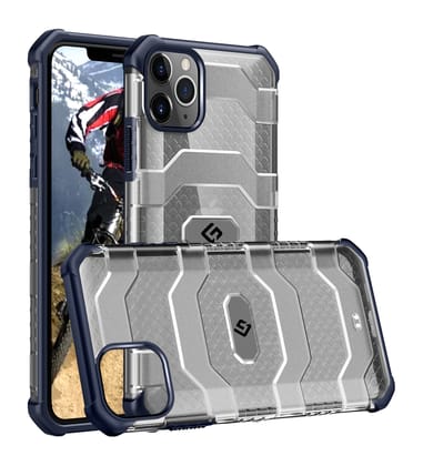 Explorer Series [Certified Military Grade Protection] Back Cover for Apple iPhone 12 Pro Max (6.7 inch), Deep Blue
