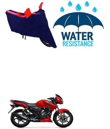 RONISH Bike Body Cover for TVS Apache RTR 160 ( Pack of 1 ) , Red
