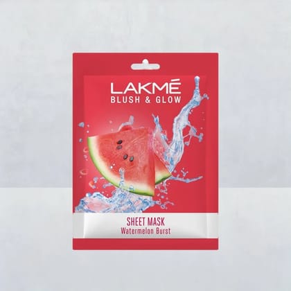 Lakme Blush & Glow Watermelon Sheet Mask 25 Ml