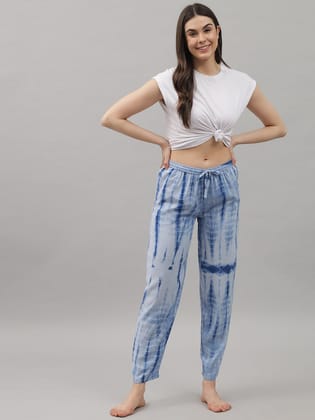 Tie and Dye Pyjama - Blue-XL / Blue