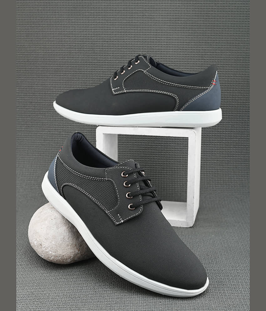 Fentacia MEN CASUAL SHOES Black Men's Lifestyle Shoes