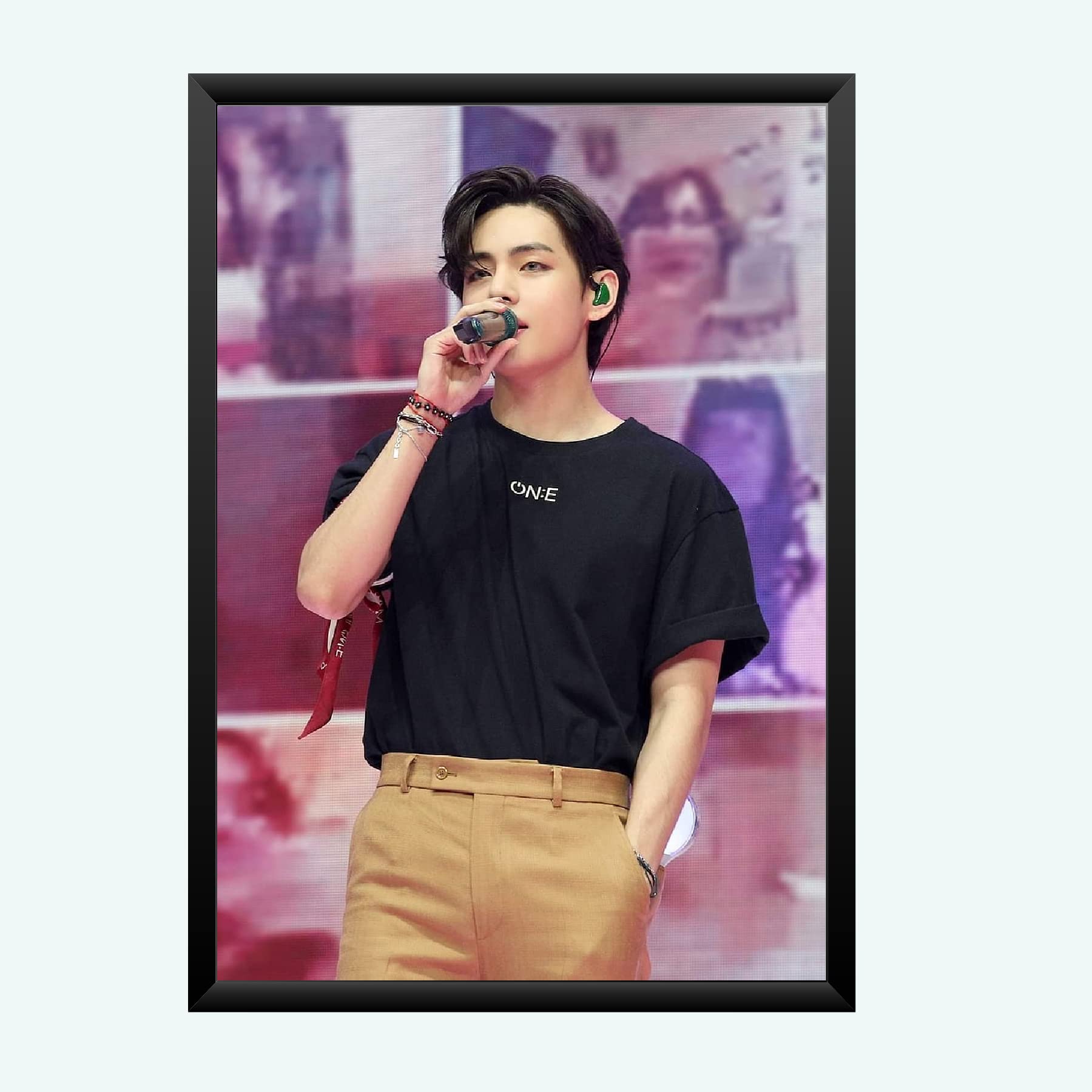 Nokkes Bts Army Bangtan Boy V suga J-Hope Jungkook Jin Jimin Rm 8X12 Inch Size Photo Frame Photo Home Office_bts3_47
