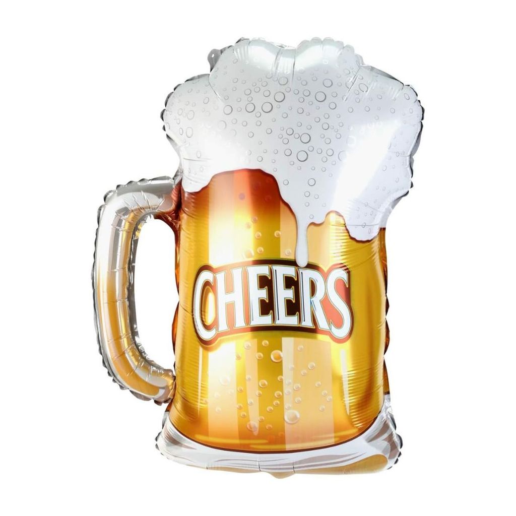 Beer Mug Shaped Balloon - 36 inches - 1PC - Party and Festive Needs | Buy online on ZillyBuy