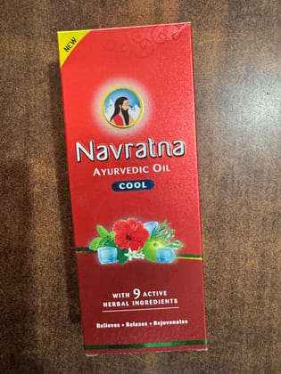 Navratna Ayurvedic Oil 180ml Navratna Ayurvedic Oil 180ml