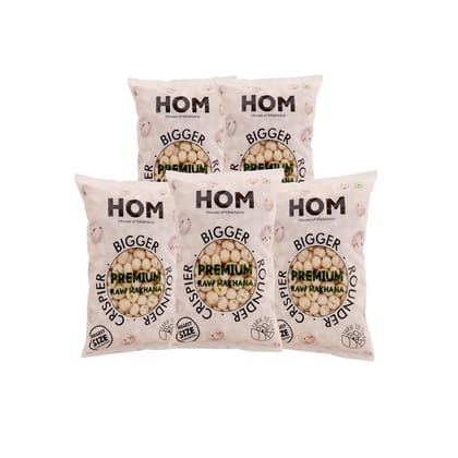 Raw Makhana (Pack of 5) - 1000 gm