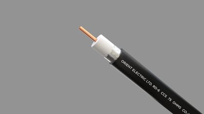 Co-Axial Cable Black Co-Axial Cable Black - 100M