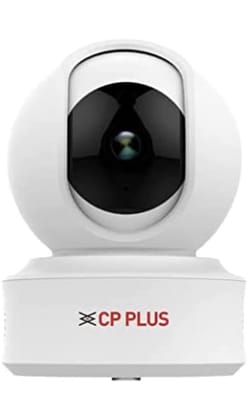 CP PLUS CP-E31A 3 MP Wi-Fi PT 360Â° View | 2 Way Talk | Night Vision | Motion Detect CCTV Home Security Camera (White)