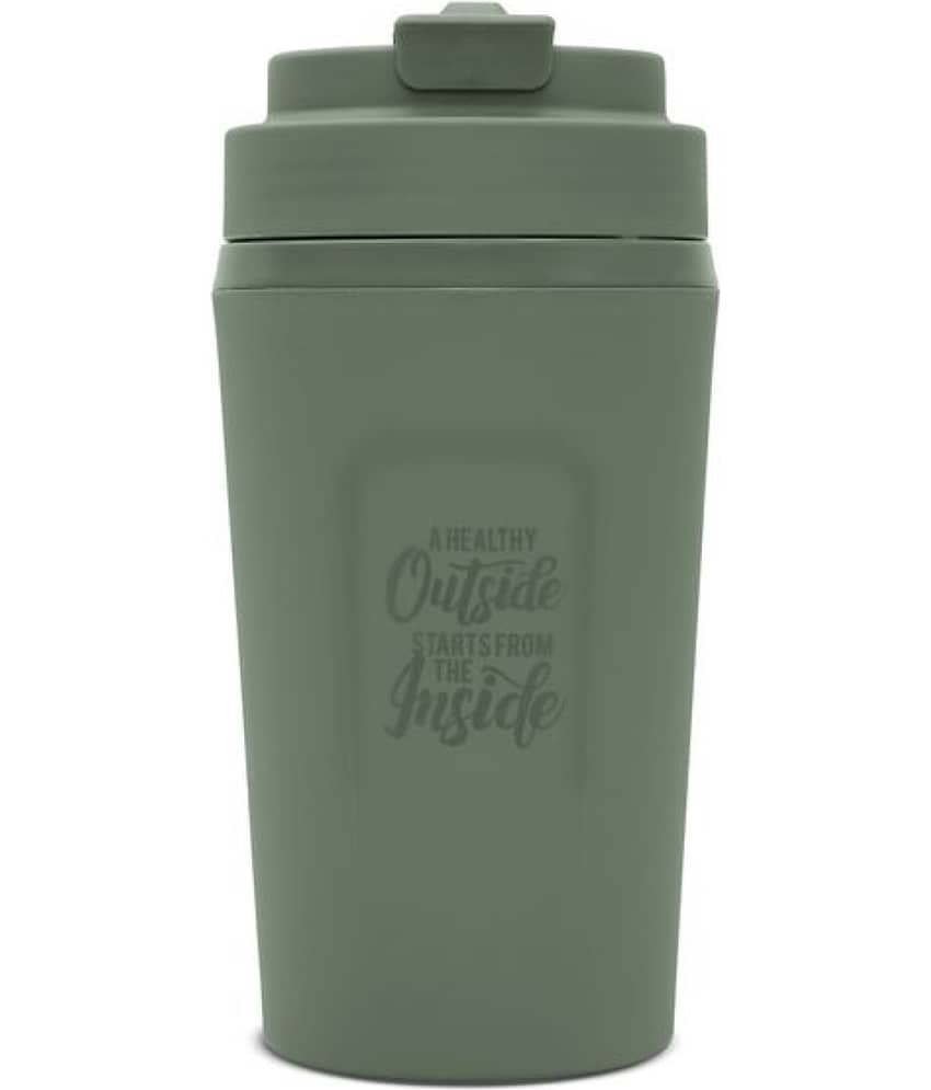 Jaypee SNAPSNIP Typography Stainless Steel Travel Mug 385 mL ( Pack of 1 )