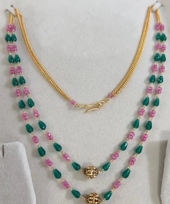 Stunning Real Czs Handcrafted GoldLook Step Chain