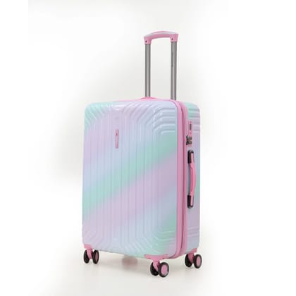 AMERICAN TRAVELLER The Wonder Luggage Trolley Bag Single Medium Expandable Travel Suitcase | Lightweight Durable Hard Shell | TSA Type Lock | 360 degree Disc Spinner Wheels (24, Green, Medium) AMERICAN TRAVELLER The Wonder Luggage Trolley Bag Single Medium Expandable Travel Suitcase | Lightweight Durable Hard Shell | TSA Type Lock | 360 degree Disc Spinner Wheels (24, Green, Medium)