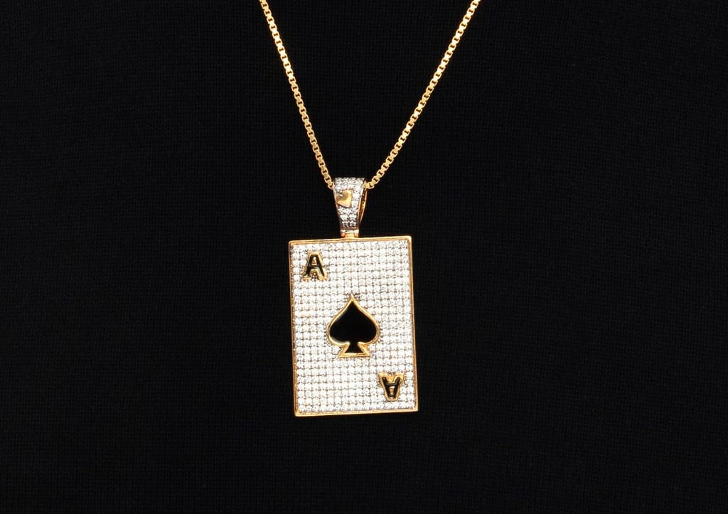 Ace Of Spades Pendant