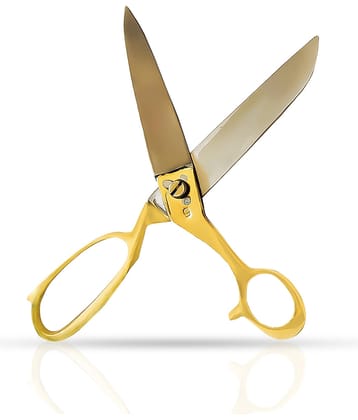 Scissors for Sewing-Tailoring 9 inches - Gold Sharp Cloth Cutting Scissor