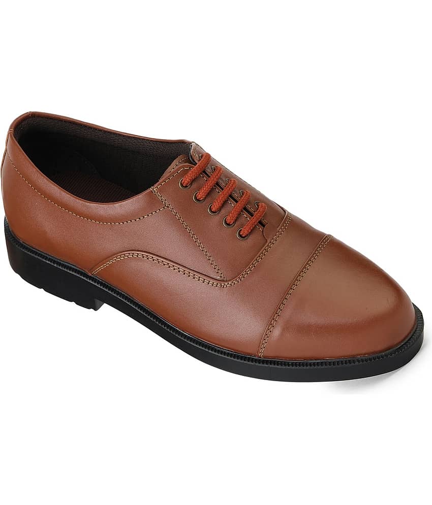 Liberty - Tan Men's Oxford Formal Shoes