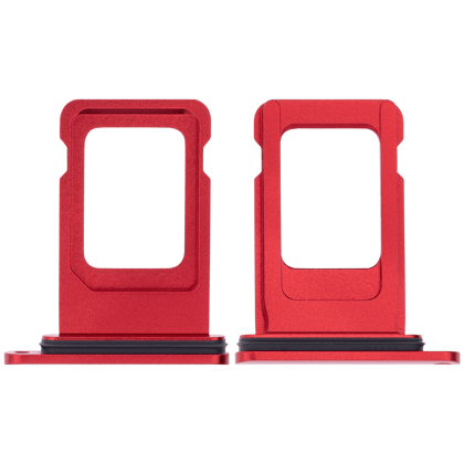 Sim Card Holder Tray for Apple iPhone 11 Red