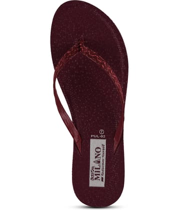 Action Maroon Women's Daily Slipper
