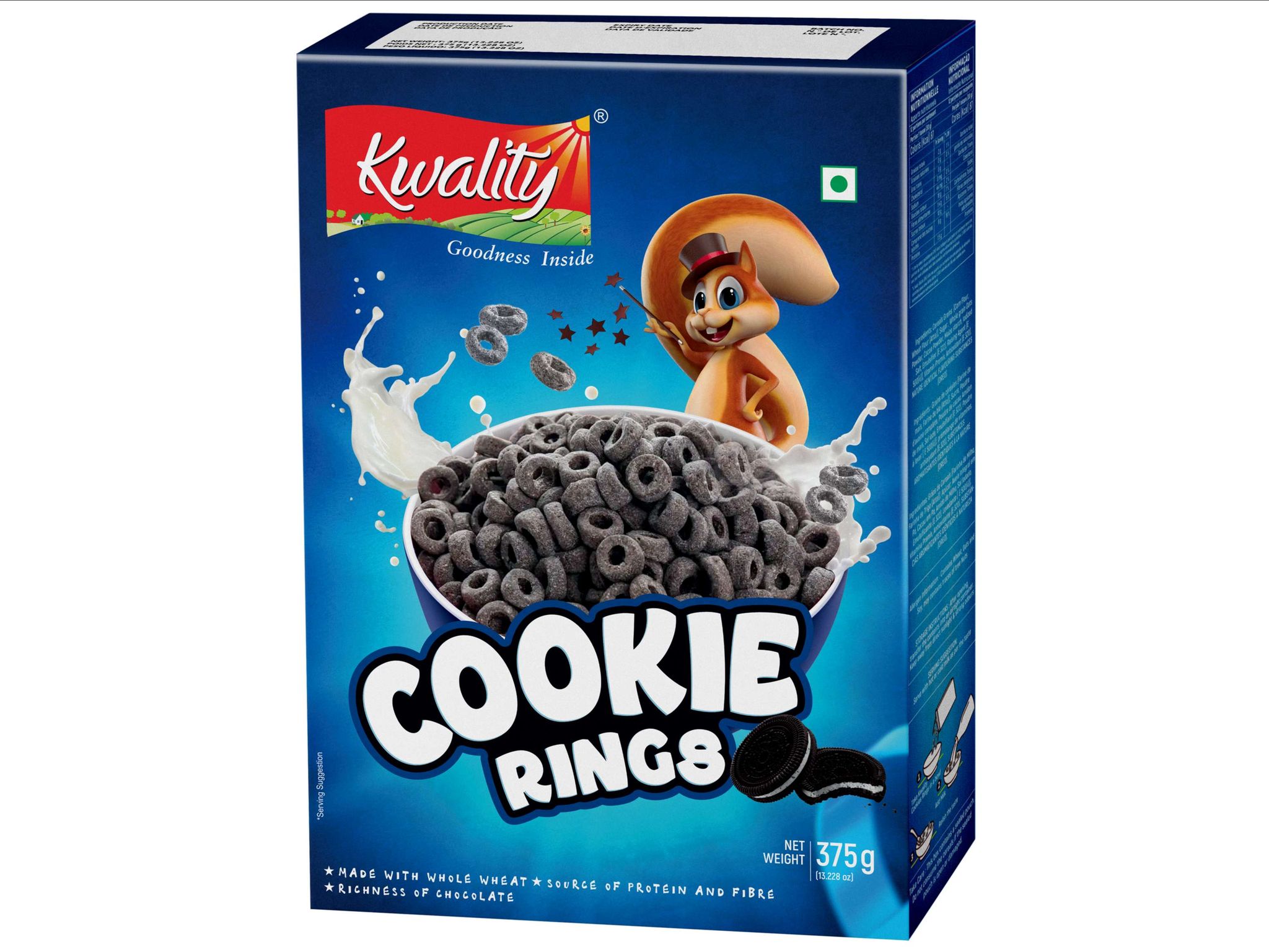 Kwality Cookie Rings Box (375 g)