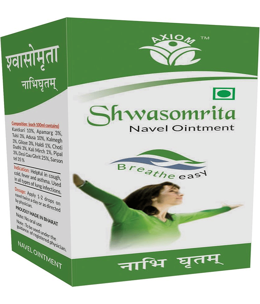 Axiom Swasomrita Navel Ointment (Pack of 3)