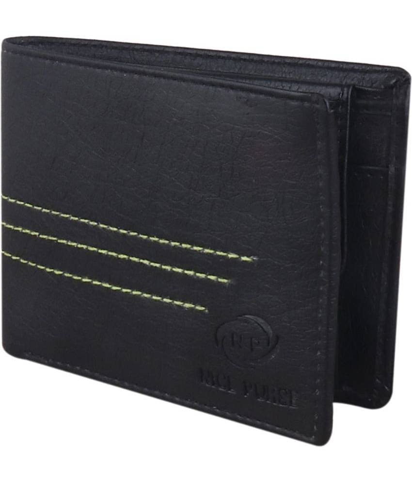 Nice Purse Black PU Men's Regular Wallet ( Pack of 1 )