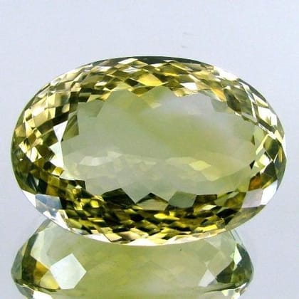 Superb A+ 67.7Ct Clear Fine Natural Lemon Quartz Oval Faceted Gemstones