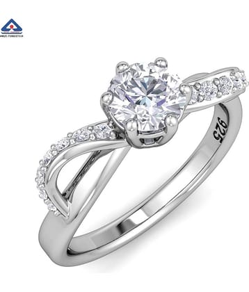 ALITJEWELLERY - Silver Rings ( Pack of 1 )