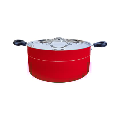 Premier Non Stick Biryani Pot with Stainless Steel Lid 9 Litre Premier Non Stick Biryani Pot with Stainless Steel Lid 9 Litre