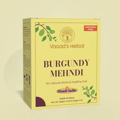 Burgundy Mahendi