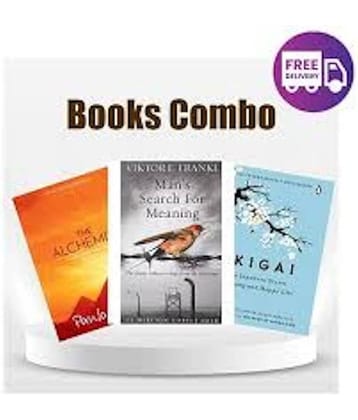 Combo 3 - Ikigai, The Alchemist & Man's Search for Meaning