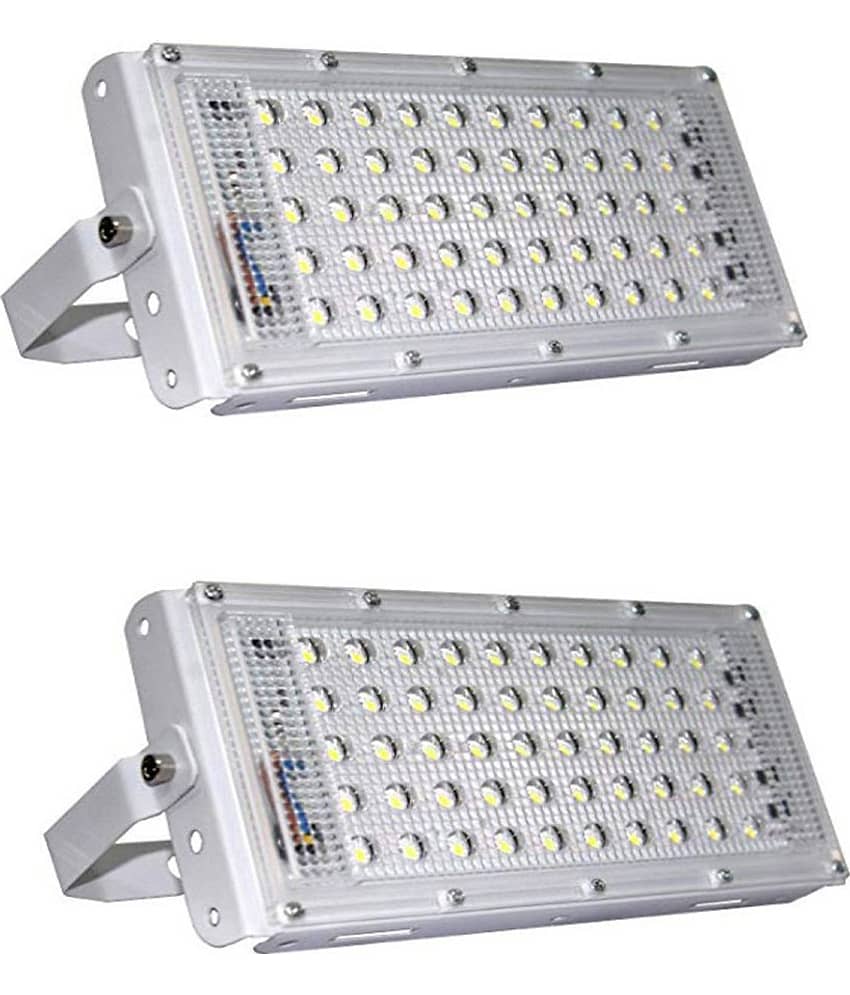 Bentag 50 Watts IP 66 Outdoor Wall lights Cool Day Light - Pack of 2