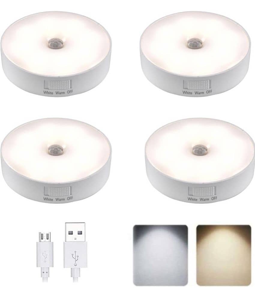 Jellify - Off-White Night Lamp ( Pack of 2 )