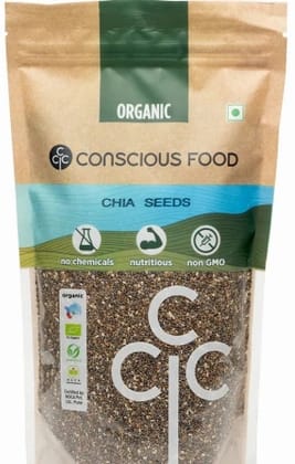 Conscious Food Chia Seeds Whole 340g Organic