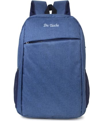 Da Tasche - Blue Polyester Backpack ( 20 Ltrs )