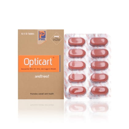 Opticart Tablets-1 Strip (10 Tablets)