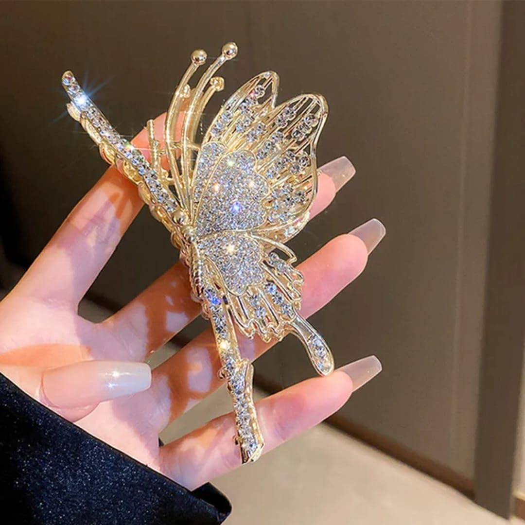 Stylish Hair Claw Trendy Alloy Metal Claw