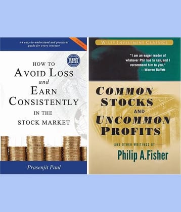 how to avoid loss and earn consistently in the stock market combo And common stocks and uncommon profits combo