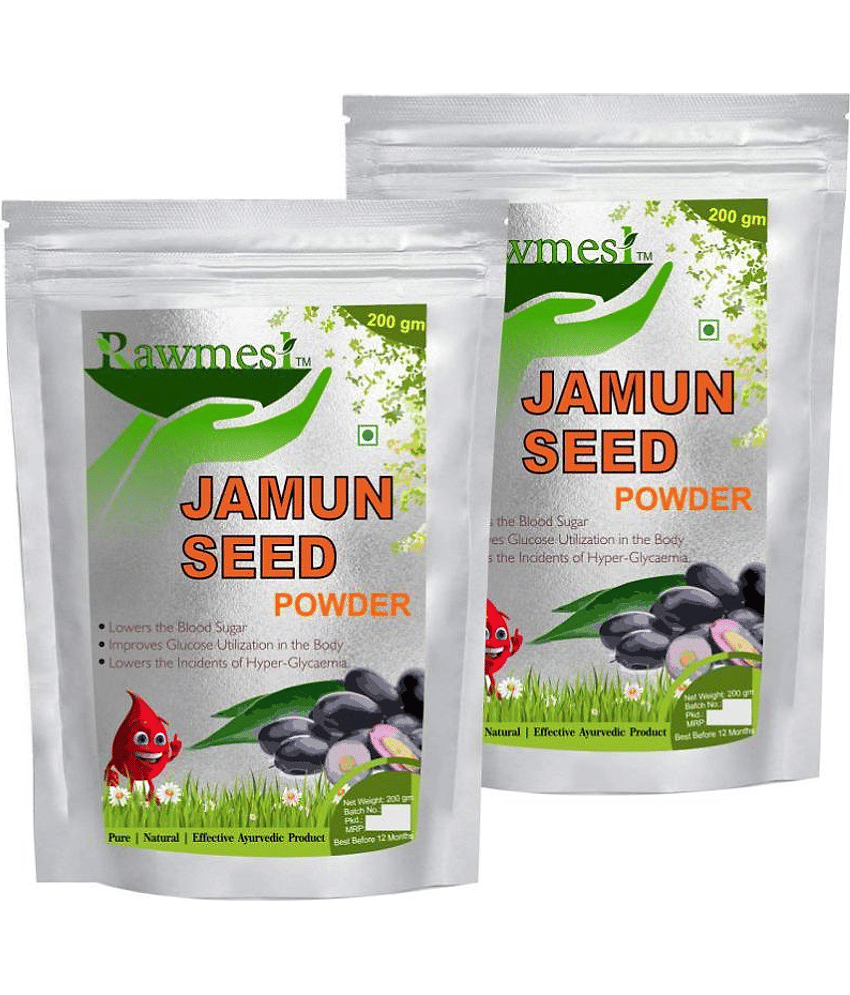 Rawmest Jamun Seed Powder 400 Gm