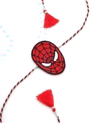 Bulk Superhero Rakhi - Red & Black-Pack of 10