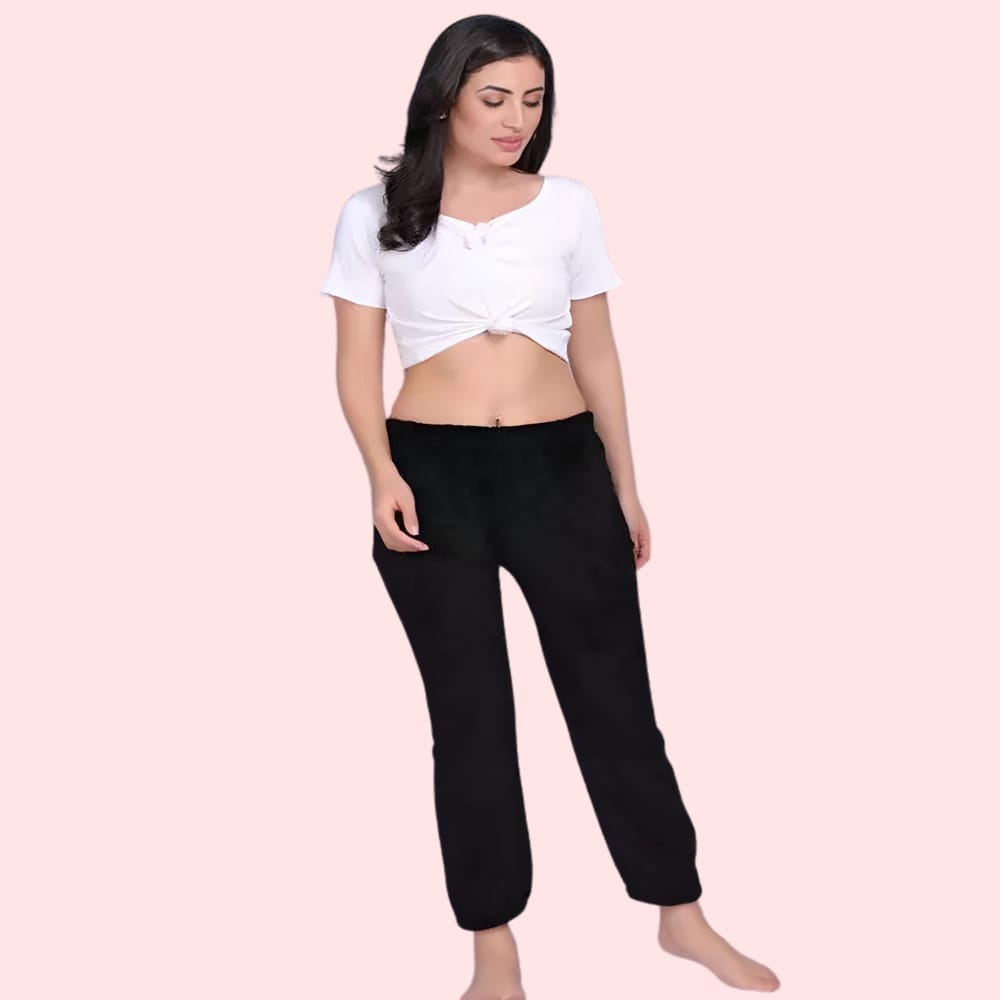 Women’s Stylish Fleece Warm Pajamas – Pack of 2 - Pyjamas | Buy online on ZillyBuy