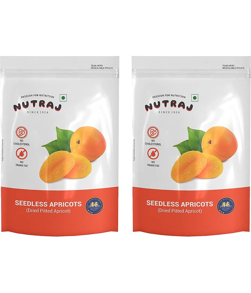 Nutraj Dried Turkish Pitted Apricots (Khumani) 400G (200G X 2)