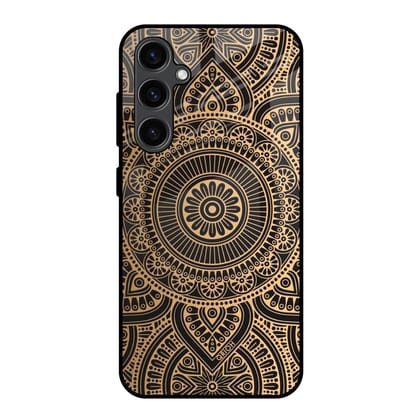Luxury Mandala Glass Case for Samsung Galaxy S23 FE 5G