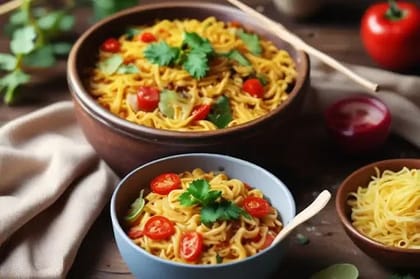 Pahado Wali Veggie Maggi