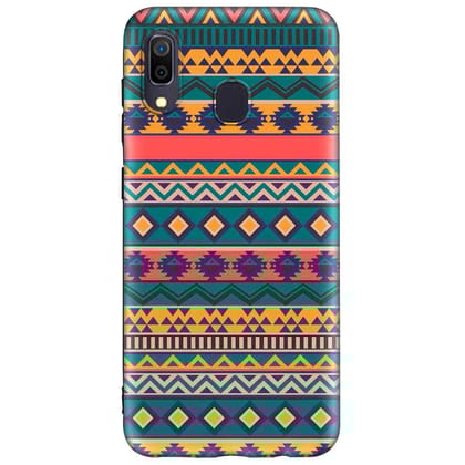 Motion Pettern Samsung A20 / A30 /M10S Premium Embossed Mobile cover