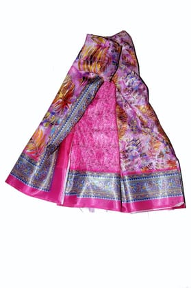 Alluring Digital Print Saree