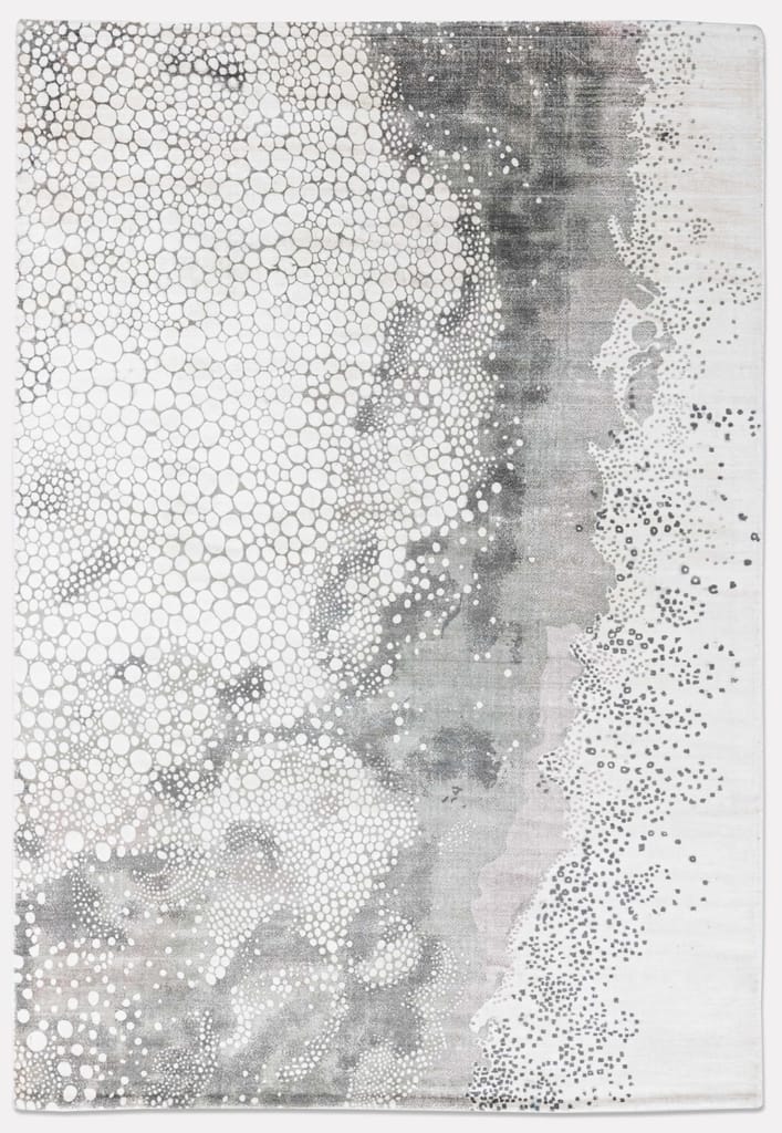 Neu Looms Colal Area Rug – Sophisticated Design with Mesmerizing Scattered Circle Pattern (Size 6x9 Feet, Blue)