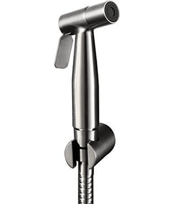 BATHONIX SS-304 Jako Health Faucet with 1m Hose Pipe & Hook Stainless Steel Health Faucet (Water Sprayer)