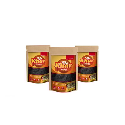 Pro To Grow Kolar Khar Bhim Banana Peel Powder 50g | Traditional Assamese Herbal Soda for All Age Groups | Ideal for Detoxification & Aids Digestion  (Pack of 3)