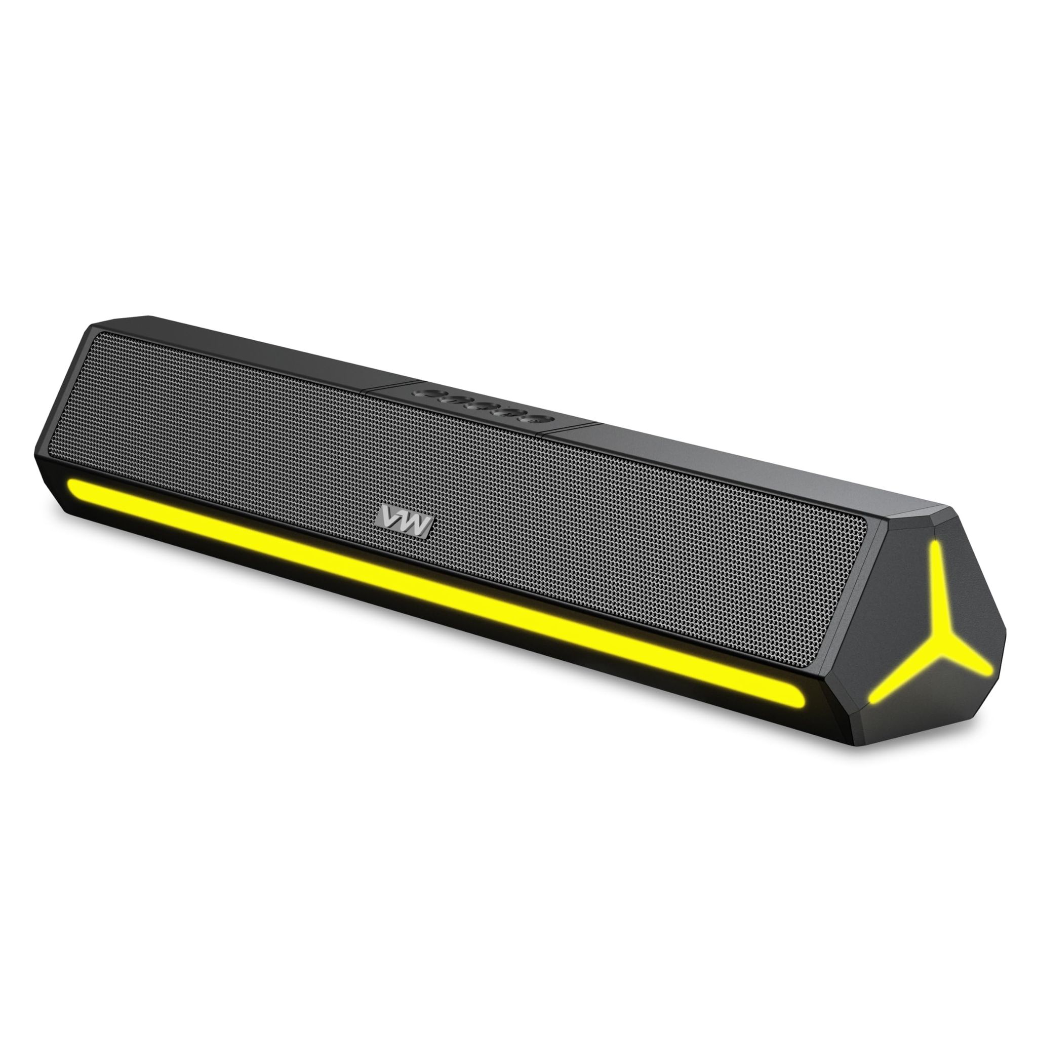 VW Chaser Bar | 30W Bluetooth SoundBar | 2.0 Channel | Multiple Connectivity & Sleek Design (Black) VW Chaser Bar | 30W Bluetooth SoundBar | 2.0 Channel | Multiple Connectivity & Sleek Design (Black) - Black (Chaser Bar 30W) / 30 W