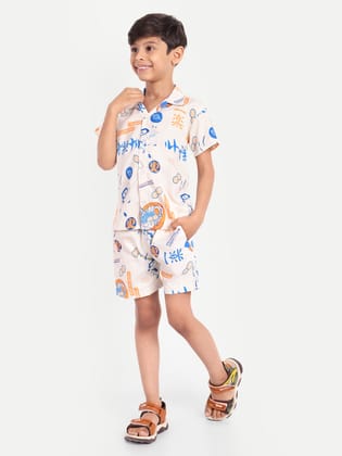 Kid's Co-Ord Set Multi colour
